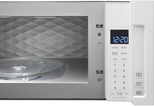 Whirlpool WML75011HW 1.1 cu. ft. Over-the-Range Low Profile Microwave