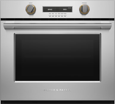 Fisher & Paykel Series 7 Professional Series WOSV330 - 30 Inch Single Convection Electric Wall Oven with 4.1 cu. ft. Oven Capacity (Front View)