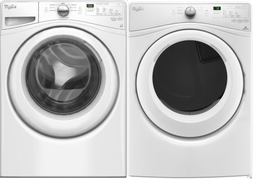 Whirlpool Wpwadrew575 Side By Washer Dryer Set With Front Whirlpool Duet Wpwadrew575 Side By