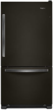 Whirlpool WRB322DMHV - Black Stainless Steel Front