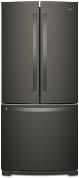 Whirlpool WRF560SMHV - Black Stainless Steel Front