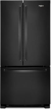 Whirlpool WRFF5333PB - 33 Inch Freestanding French Door Refrigerator