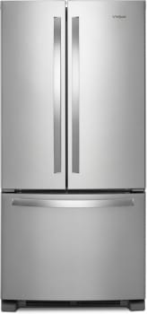 Whirlpool WRFF5333PZ - 33 Inch Freestanding French Door Refrigerator