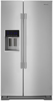 Whirlpool WRSA88FIHZ 36 Inch Side-by-Side Refrigerator with External ...