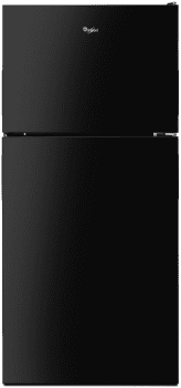 Whirlpool WRT348FMEB - Front View in Black