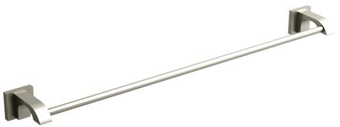 Rohl Zendo ZO5BN - Zendo 24 Inch Single Towel Bar in Brushed Nickel