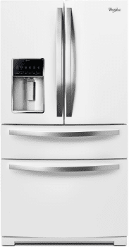Whirlpool WRX988SIBH 36 Inch 4-Door French Door Refrigerator with