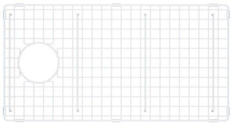 Rohl WSGALUM3019WSWH - Wire Sink Grid for ALUM3019WS Kitchen Sink in White