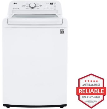LG WT7000CW - 27 Inch Top Load Washer with 4.5 Cu. Ft. Capacity