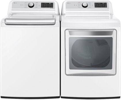 LG LGWADREW400 - Washer with paired Dryer in White