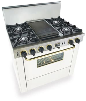 FiveStar WPN3257SW - White with Brass Trim