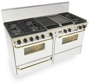 FiveStar WPN6377SW - White with Brass Trim