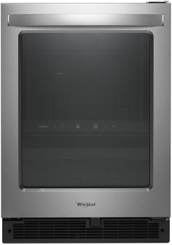 Whirlpool Compact Fridge (WUB50X24HZ) - Stainless Steel