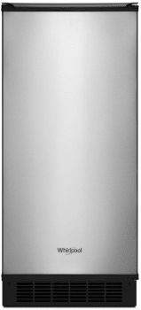 Whirlpool 15 in. Icemaker with Clear Ice Technology in Stainless Steel 15 in. WUI75X15HZ on Fridge.com