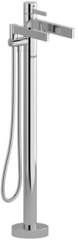 Rohl Paradox™ TPX39C - Paradox™ Thermostatic Single Hole Floor Mount Tub Filler Trim with Hand Shower in Chrome