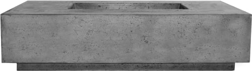 XO XOFREC6032GR - Rectangular Gas Fire Table