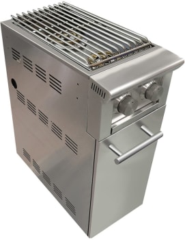 XO XOGCARTSBXLT - Cart with Side Burner (Angled View)