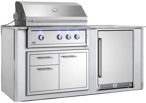 XO XOGOK36V2WH - Pro-Grade Designer Pre-Assembled Island