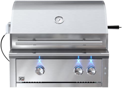 XO XOGRILL30L - 30 Inch XO Stainless Steel Grill with Two Cooking Zones