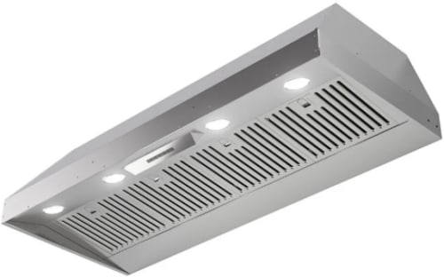 XO XOIL4222KSE - 42 Inch Under Cabinet Range Hood in Angled View