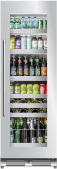XO XOU2470BCGS 24 Inch Tall Column Built-In Beverage Center with 