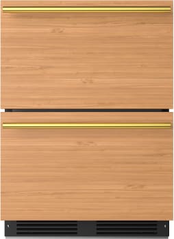 XO XOU24RDO - 24 Inch Panel Ready Built-In Under-Counter Beverage Refrigerator Drawers