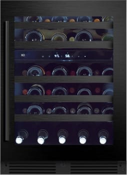 XO XOU24WDZGBSR - 24 Inch Undercounter Dual Zone Wine Cooler with 46 Bottle Capacity in Front View