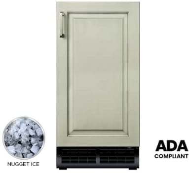 XO XOUIM1585NOA 15 Inch Panel Ready Built-In Undercounter Nugget