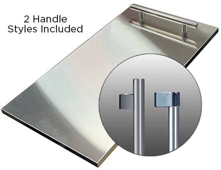 XO XOUIM15SD - Stainless Steel Door Panel - Standard Height