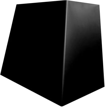 XO XOVD148MB - 48 Inch Wall Mount Range Hood in Front View