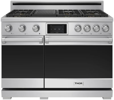 Thor Kitchen X Series Professional XRD48E - 48 Inch X Series Professional Freestanding Dual Fuel Range Liquid Propane