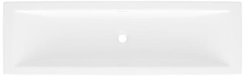 Rohl Rossendale DUROS122IO - 15 Inch Undermount Lavatory Sink with Drain Hole Center