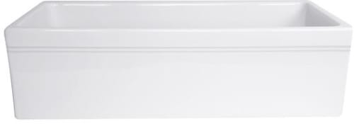 Nantucket Sinks Pro Series YARMOUTH36W - 36 Inch Apron Fireclay Sink