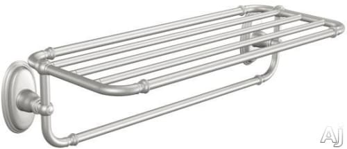 Moen towel 2025 shelf brushed nickel