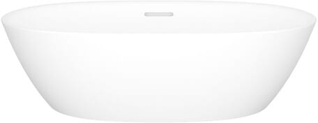 Rohl LUSSARI™ 55 VBLUS55MSMIO - 21 Inch Oval Vessel Bathroom Sink with 2.64 Gallon Capacity