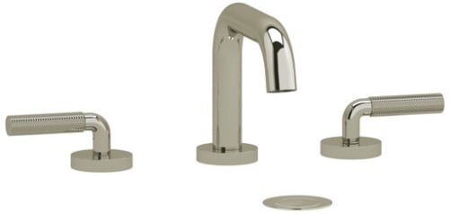 Rohl RIU™ RUSQ08LKNPN - Riu™ Widespread Lavatory Faucet With U-Spout in Polished Nickel