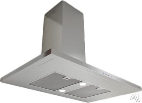Zephyr ZANM90BS 36 Inch Wall Mount Chimney Pro Range Hood with 600