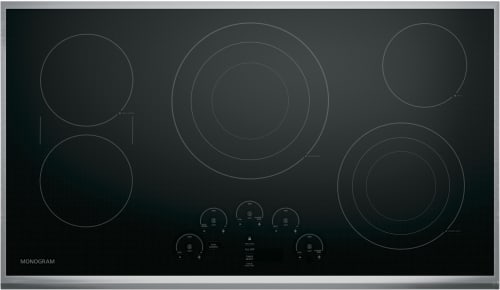 Monogram ZEU36RSJSS - 36" GE Monogram Touch Control Electric Cooktop