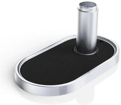 Zip 01043503 - Drip Tray, Raised Classic/Wave Font, in Brushed Chrome