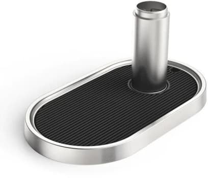 Zip 01043507 - Drip Tray, Raised Classic/Wave Font, in Brushed Nickel