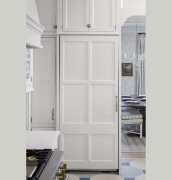 Monogram ZIR361NBRII 36 Inch Panel Ready Commercial Smart Refrigerator Column with 21.1 Cu. Ft 