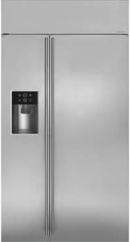 Monogram ZISS420DKSS - Monogram 42" Built-In Side-by-Side Refrigerator with Dispenser