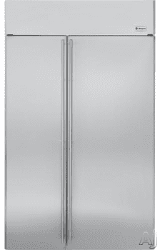 Monogram Ziss480nhss 48 Inch Built In Side By Refrigerator With Monogram Ziss480nhss Ge 48 Built In Side By Refrigerator