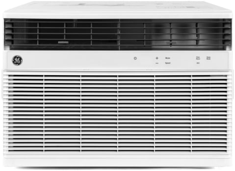 GE AWGH08WWF - 8,000 BTU Smart Heat/Cool Electronic Window Air Conditioner for Medium Rooms up to 350 sq. ft.