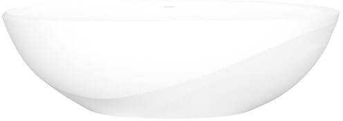 Rohl Seros SE4MNSMNO - 30 Inch Freestanding Soaking Bathtub with Flat Rim and No Overflow Hole