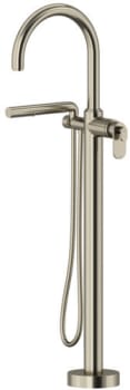 Rohl Arca™ TAA39BN - Arca™ Thermostatic Single Hole Floor Mount Tub Filler Trim in Brushed Nickel