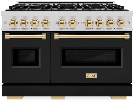 ZLINE Classic Series CDRZBLM48G - 48 Inch Freestanding Dual Fuel Range