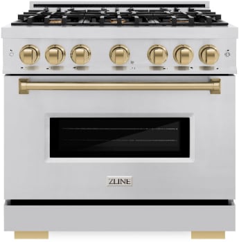 ZLINE Classic Series CDRZ36CB - 36 Inch Freestanding Dual Fuel Range