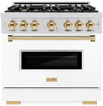 ZLINE Classic Series CDRZWM36G - 36 Inch Freestanding Dual Fuel Range