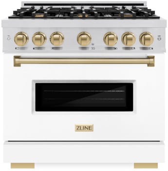 ZLINE Classic Series CDRZWM36CB - 36 Inch Freestanding Dual Fuel Range